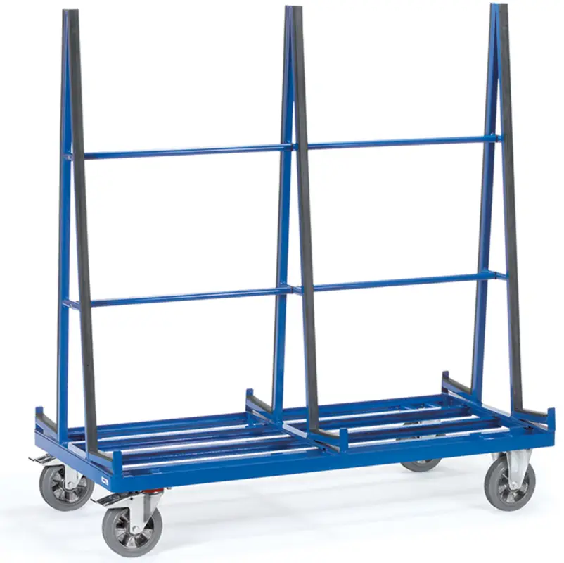Zertifiziert Fetra Glaswagen Plattenwagen 4476 - 2076 x 230 mm
