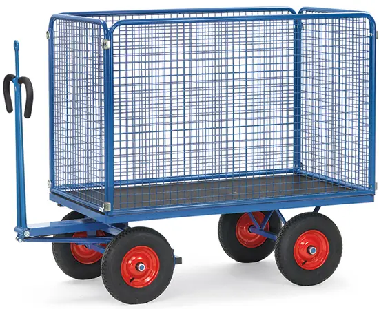 Fetra Handpritschenwagen 6445LZ - 1600 x 900 mm Geprüft