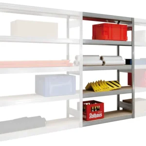 Abverkauf Regalwerk BERT Großfachregal 350 6 Anbaufeld 2500 x 875 x 300 mm