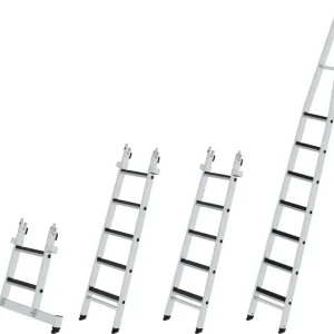 Aktuell Günzburger Glasreinigerleiter R13 4-teiliger Satz U2 -19 Stufen