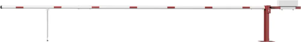 Saisonangebot Schake Schranke mit Gegengewicht und Pendelstütze - Schlagbaum Ø 80 mm ODP - 7000 mm