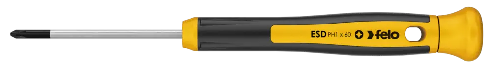 Heißes Angebot Felo Präzisionsschraubendreher ESD 252 Kreuzschlitz PH 00 x 60 mm