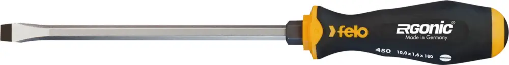 Felo Schraubendreher ERGONIC 450 Schlitz SL 10,0 x 1,6 x 180 mm Ausverkauf