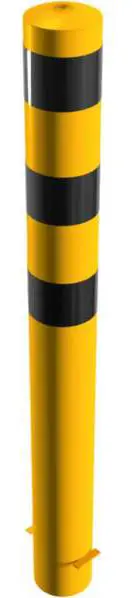 Knallerangebot Schake Stahlrohrpoller OE Ø 152 mm gelb schwarz - 1,50 m