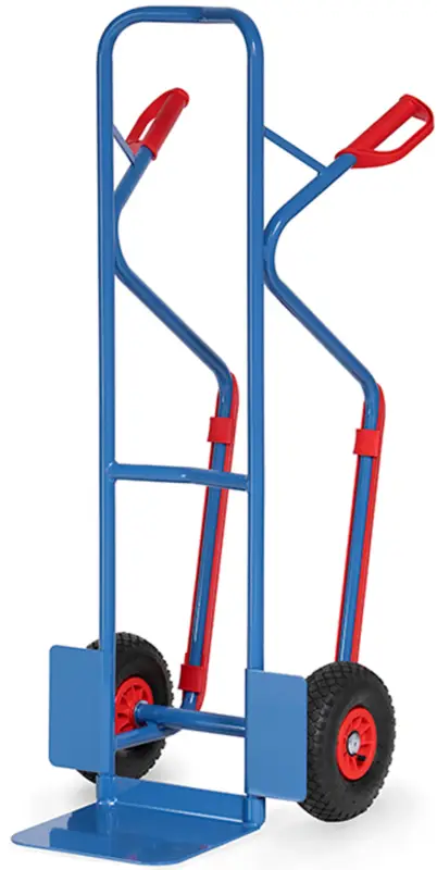 Fetra Stahlrohrkarren 1300 mm LB mit Gleitkufen 300 kg - 320 x 250 mm Ausverkauf