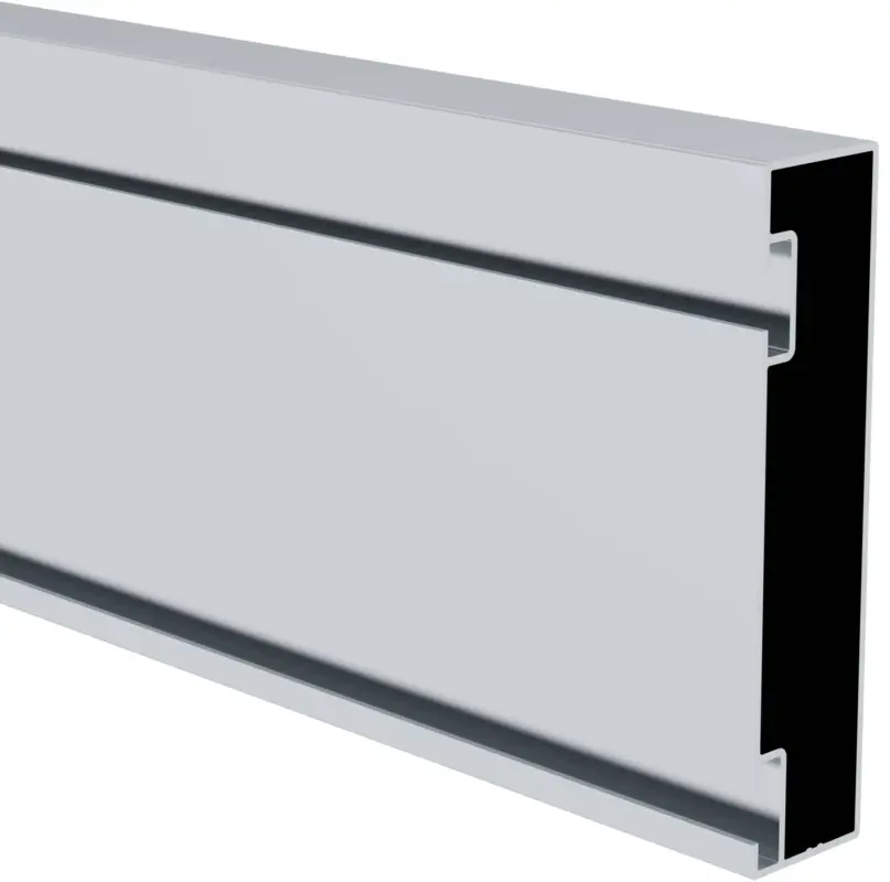 Günzburger Systemgeländer Alu Fußleiste 108 x 25 x 3500 mm Bestseller