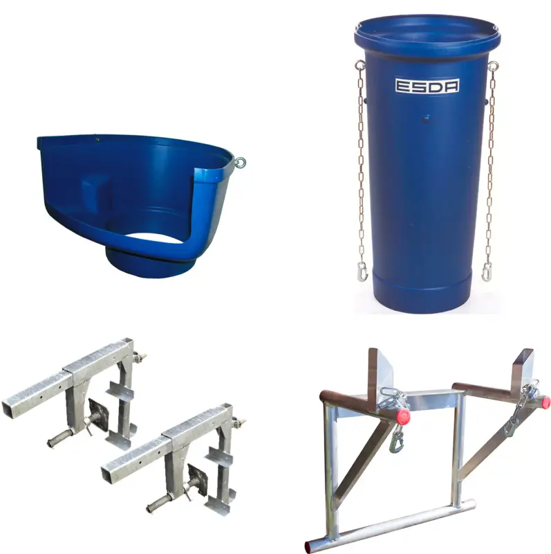 Sonderaktion ESDA Schuttrutsche 6+1 Set hawego PLUS