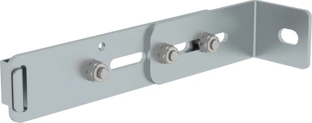 Preisreduziert Günzburger Wandhalter Stahl mit Klemmbügel verstellbar 215 - 275 mm