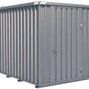 BOS Lagercontainer 3100 x 2300 x 2445 mm - 1-flügelige Tür auf 2,3 m Seite Neu Im Sortiment