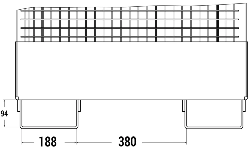 Sonderaktion RR Industrietechnik Arbeitskorb RAK-multi - RAL 7005