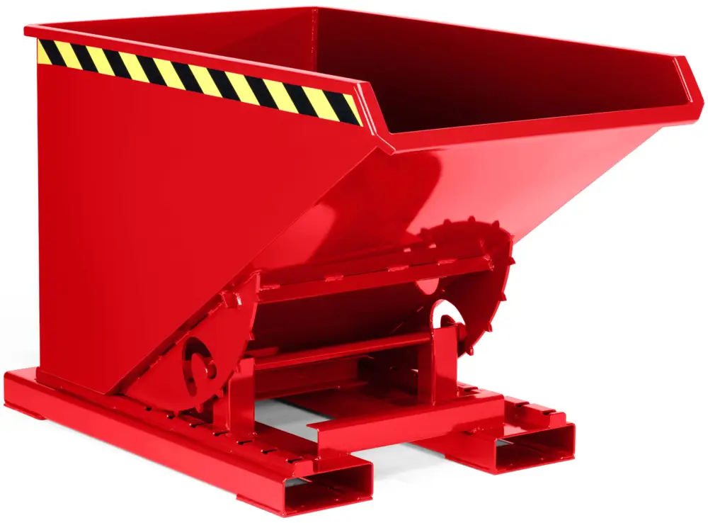 RR Industrietechnik Abrollkipper RAM-170 - RAL 3000 Highlight