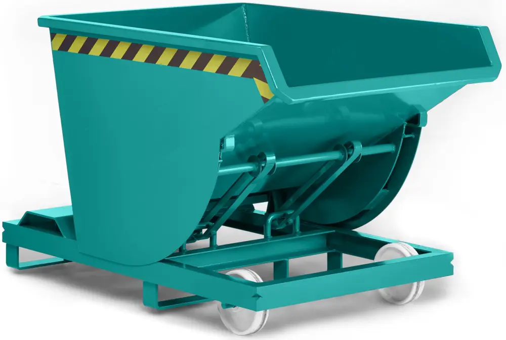 RR Industrietechnik Selbstkipper RSK-50 - RAL 5018 Zertifiziert