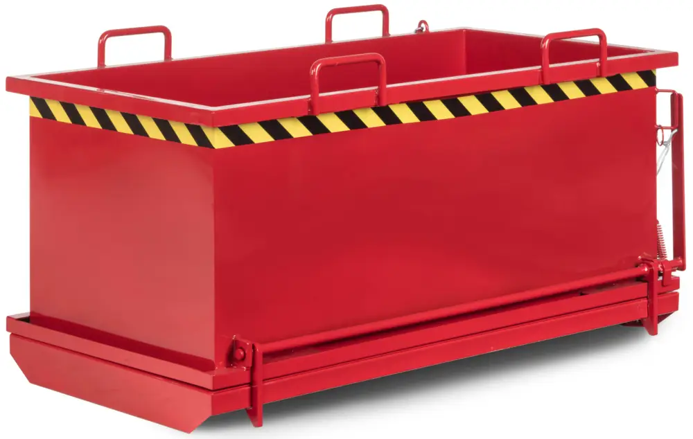 Sichere Zahlung RR Industrietechnik Klappbodenbehälter RKB-50 - RAL 3000