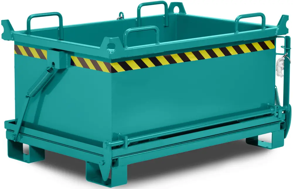Ausverkauf RR Industrietechnik Klappbodenbehälter RBB-150 - RAL 5018