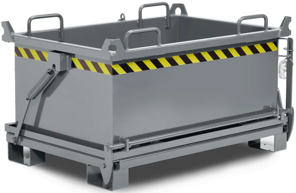RR Industrietechnik Klappbodenbehälter RBB-50 - RAL 7005 Kracherpreis