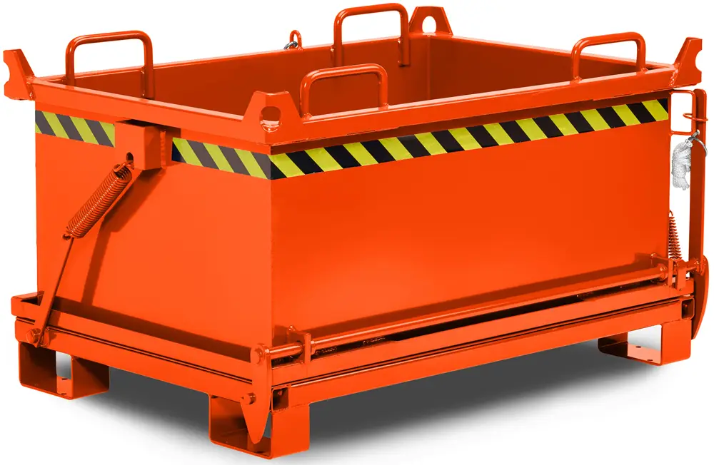 RR Industrietechnik Klappbodenbehälter RBB-50 - RAL 2004 Neue Kollektion