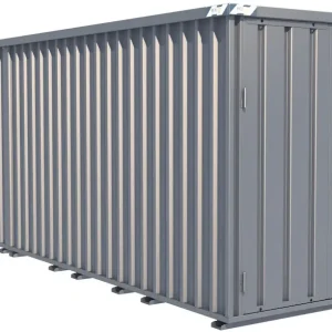 BOS Container Combination 7200 x 2100 x 2445 mm - 2-flügelige Tür auf 2 m Seite Nur Heute