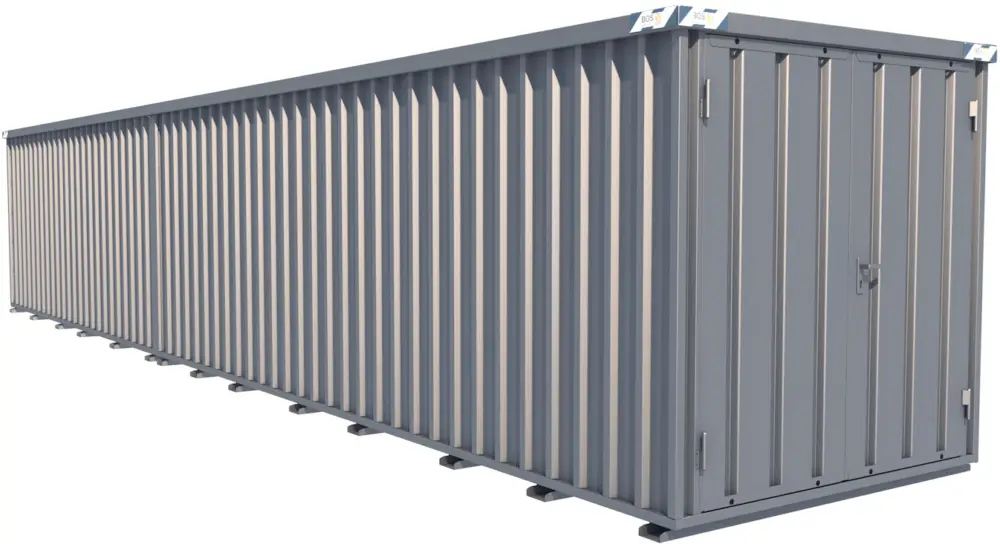 Neue Ware BOS Container Combination 11200 x 2100 x 2100 mm - 2-flügelige Tür auf 2 m Seite