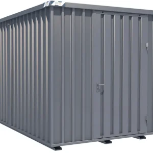 BOS Container Combination 3100 x 6300 x 2445 mm - 1-flügelige Tür auf 3 m Seite Geprüft