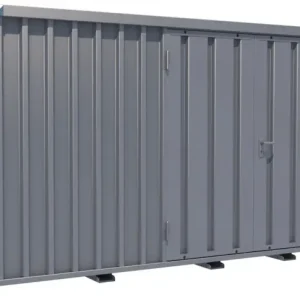 BOS Container Combination 5100 x 6560 x 2315 mm - 2-flügelige Tür auf 5 m Seite Top-Preis