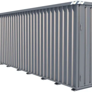BOS Lagercontainer 12200 x 2300 x 2445 mm - 2-flügelige Tür auf 2,3 m Seite Saisonangebot