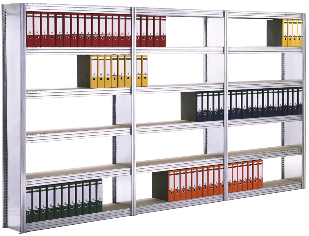 Regalwerk BERT Archivregal SW Anbaufeld 2500 x 875 x 300 mm Knallerangebot