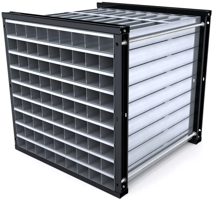 Bestseller RR Industrietechnik Wabenregal RWR 81-1 - RAL 2004