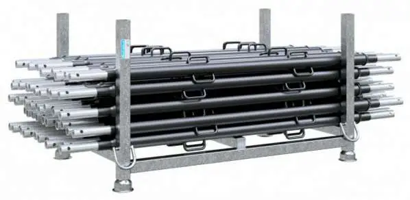 Schake Richtstrebe Typ R lackiert ME Set 2,60 - 4,00 m Markenware