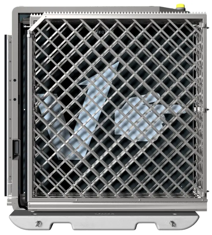 Schake Vector V-Gate verzinkt - Lichtschranke - Doppelstabzaunmodul Neue Ware