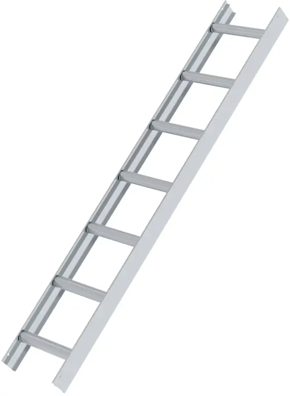 Schneller Versand Günzburger Dachleiter Alu natur - hawego Set 7+10+10 Sprossen - 7,56 m