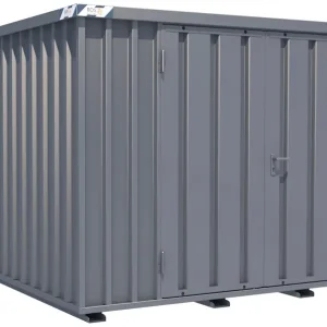 BOS Container Combination 3100 x 4200 x 2100 mm - 2-flügelige Tür auf 3 m Seite Zertifiziert