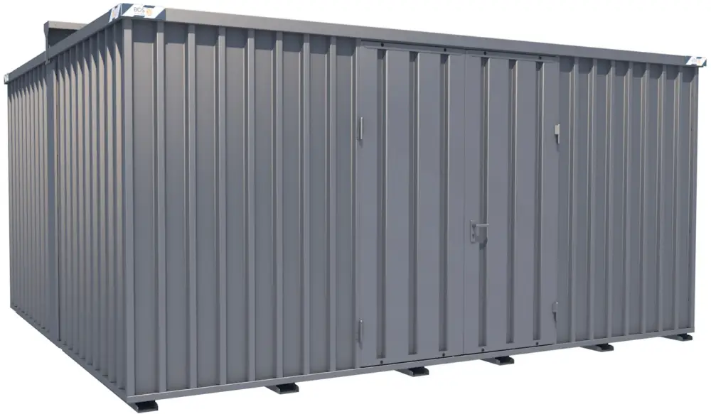 Aktuell BOS Container Combination 5100 x 4330 x 2660 mm - 2-flügelige Tür auf 5 m Seite