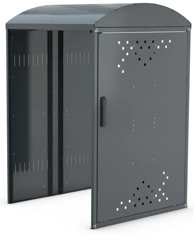 WSM Rollatorbox B - Anbaueinheit ohne Seitenwand - RAL nach Wahl Neuheit