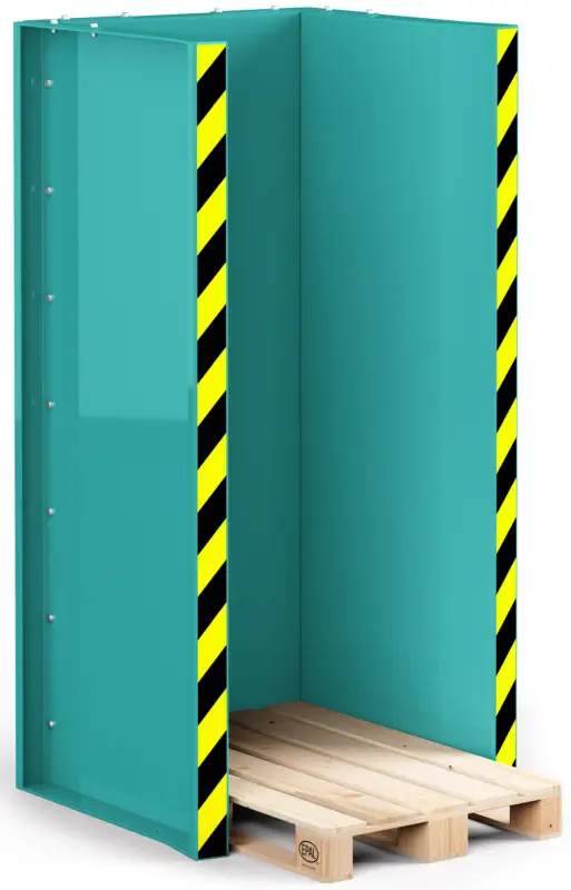 RR Industrietechnik Paletten Stapelstation RPS-15 - RAL 5018 Mega-Angebot