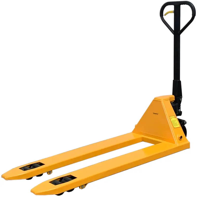 Saisonangebot qteck Hubwagen 2,5 t - Gabellänge 1300 mm - PU PU tandem