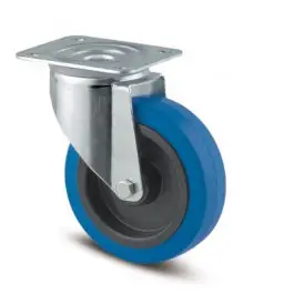 Super-Preis Global Truss Blue Wheel Lenkrolle - ungebremst