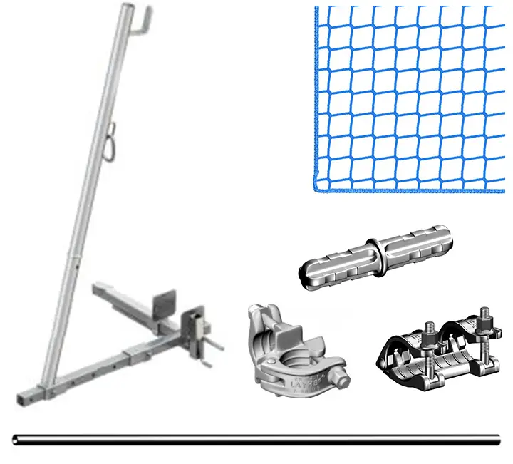 Top-Seller Layher Dachfang-Schutzwand hawego Set 20,00 m