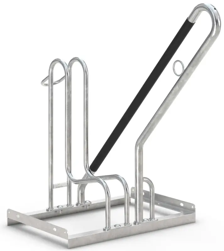 WSM Fahrradständer Anlehnbügel 4801 XXBF Low Stahl - 1 Einstellplätze Preiswert