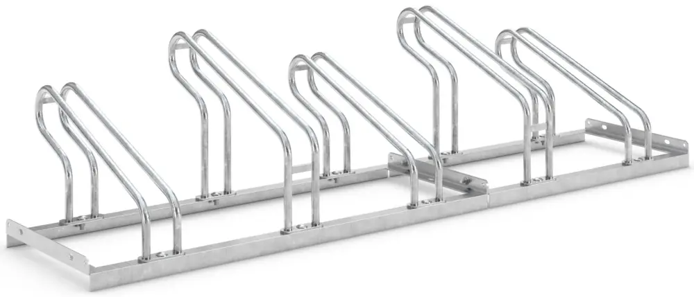 WSM Fahrradständer Bügelparker 2055 Stahl - 5 Einstellplätze Kracherpreis