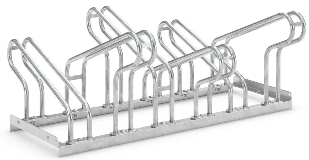 WSM Fahrradständer Bügelparker 2156 Stahl - 6 Einstellplätze Neu