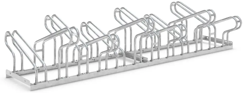 WSM Fahrradständer Bügelparker 2162 Stahl - 12 Einstellplätze Preiswert