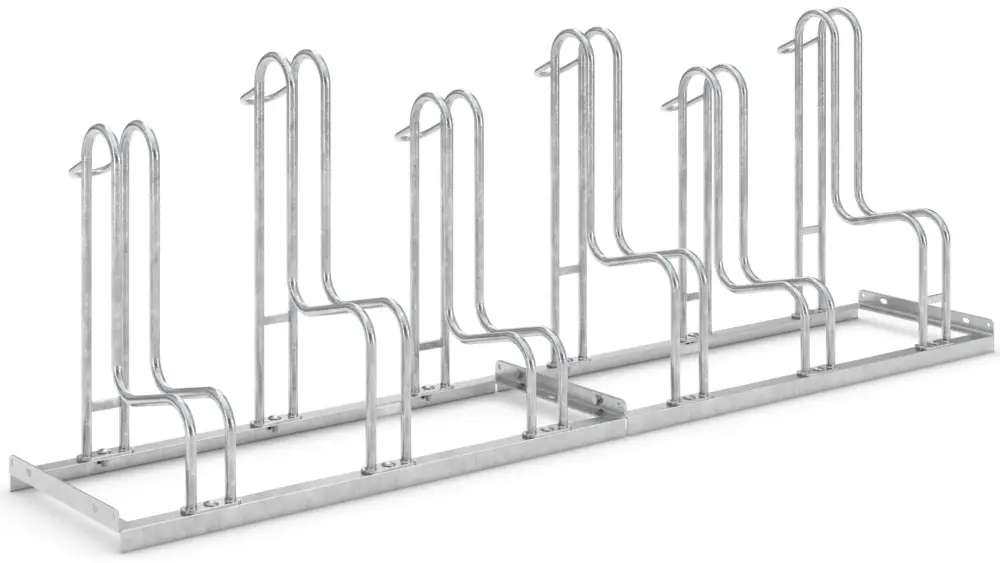 Neue Kollektion WSM Fahrradständer Standparker 4056 Stahl - 6 Einstellplätze
