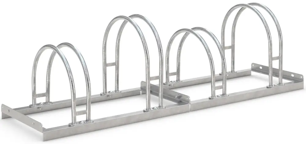 Direktkauf WSM Fahrradständer Bogenparker 5054 Stahl - 4 Einstellplätze