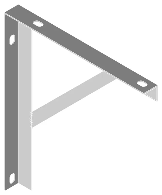 Direktkauf WSM Fahrradhalter Wandtraverse Stahl