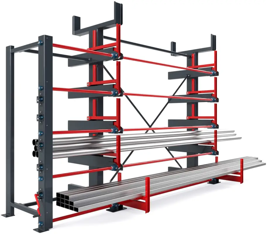 RR Industrietechnik Schwerlast Roll-Aus-Regal RRS-EM 760 5 Markenware