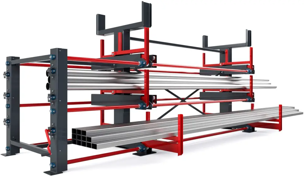 Direkt Vom Hersteller RR Industrietechnik Schwerlast Roll-Aus-Regal RRS-DM 760 3