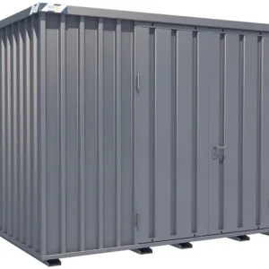 Direktkauf BOS Container Combination 4100 x 6300 x 2445 mm - 2-flügelige Tür auf 4 m Seite