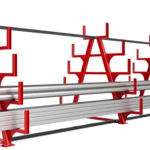 Zertifiziert RR Industrietechnik Schwerlast-Kragarmregal RRK-M 600 4