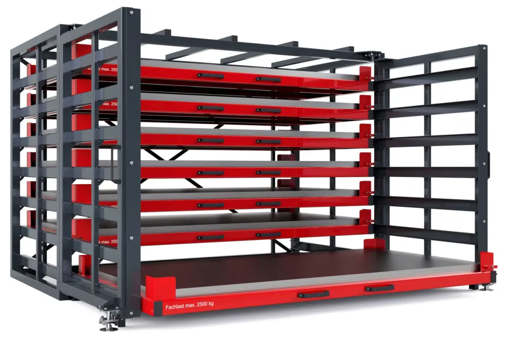 RR Industrietechnik Schubfachregal für Bleche RBR-G 30 7 Neue Kollektion