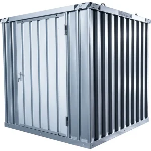 BOS Materialcontainer 2100 x 2100 x 2080 mm - 1-flügelige Tür auf 2 m Seite Preiswert